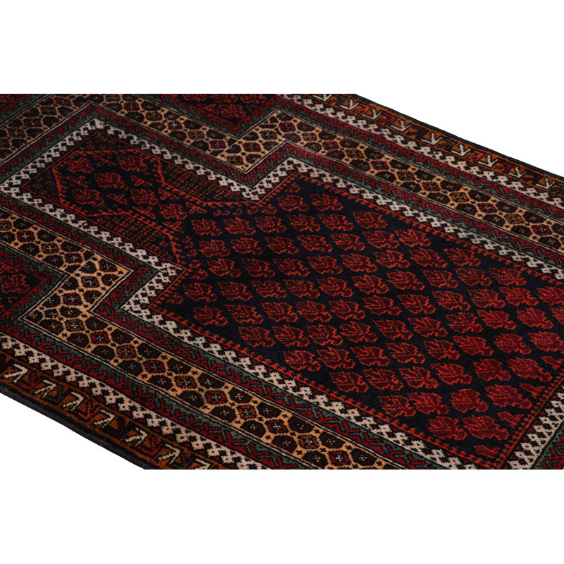 One-of-a-Kind 2'1"X4'5" Hand Knotted Area Rug