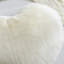 Fluffy Faux Fur Heart Shaped Throw Pillow, Decorative Plush Love Accent Cushion with Insert, Sofa Couch Bedroom Home Decor-129676026-135818084