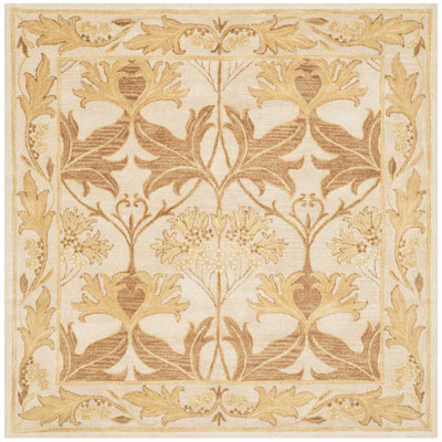 Antiquity Hand-Tufted Beige / Gold Area Rug
