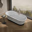Volute 70-7 / 8 po X 30 3/8 po Baignoire autoportante avec base