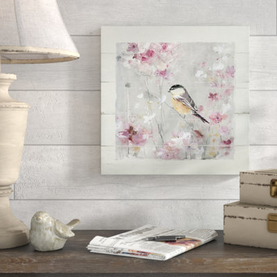 «Sitting Pretty Shiplap II», reproduction de peinture à l'huile sur toile tendue