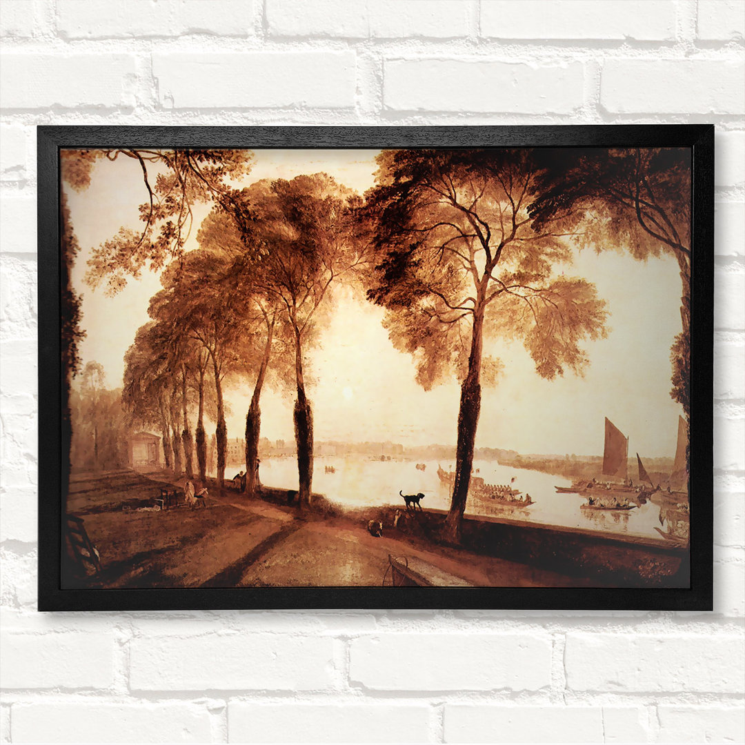 Mortlake Terrace von Joseph Mallord Turner - Druck