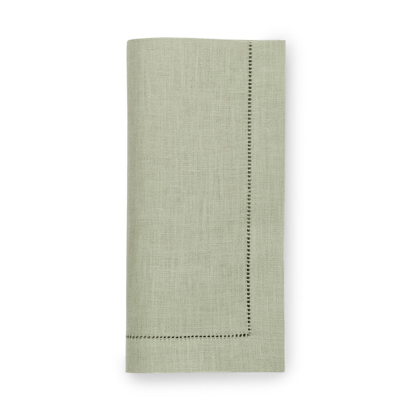 Festival Linen Rectangle Napkins, Moss