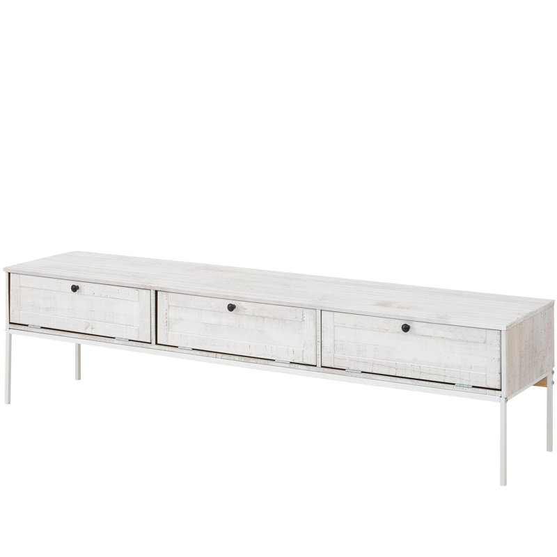 Hultgren TV Stand for TVs up to 78", Cream, 175 cm