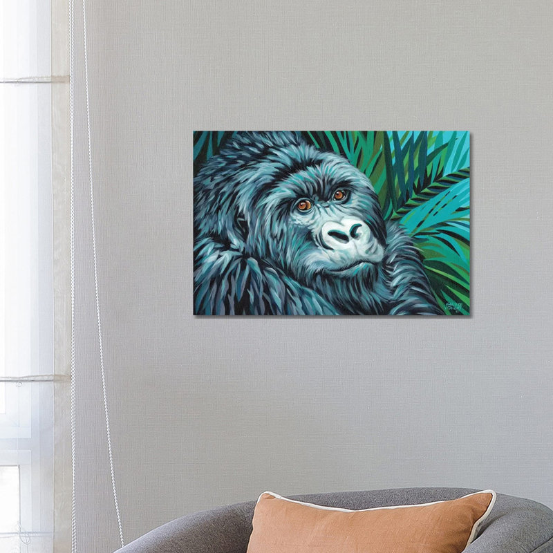 Jungle Monkey II by Carolee Vitaletti - Wrapped Canvas Painting, 66.04 cm H x 45.72 cm W x 1.91 cm D