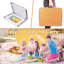 Table pliante en bambou, bureau pour ordinateur portable réglable avec lumière DEL, table d'ordinateur portable pliable pour le lit, le canapé et le bureau personnel-946453950