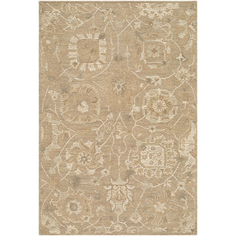 Timothea Hand Tufted Rug, Rectangle 5' x 7'6"