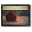 «Grainstack at Sunset, Winter, 1890» par J Paul - reproduction d'art sur toile simple-165626889-165626893