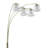 84" Tall Metal Floor Lamp