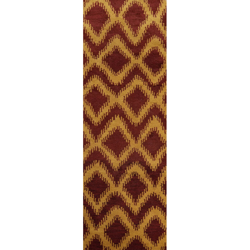 Tapis de couloir indien marocain Trellis 3 x 10