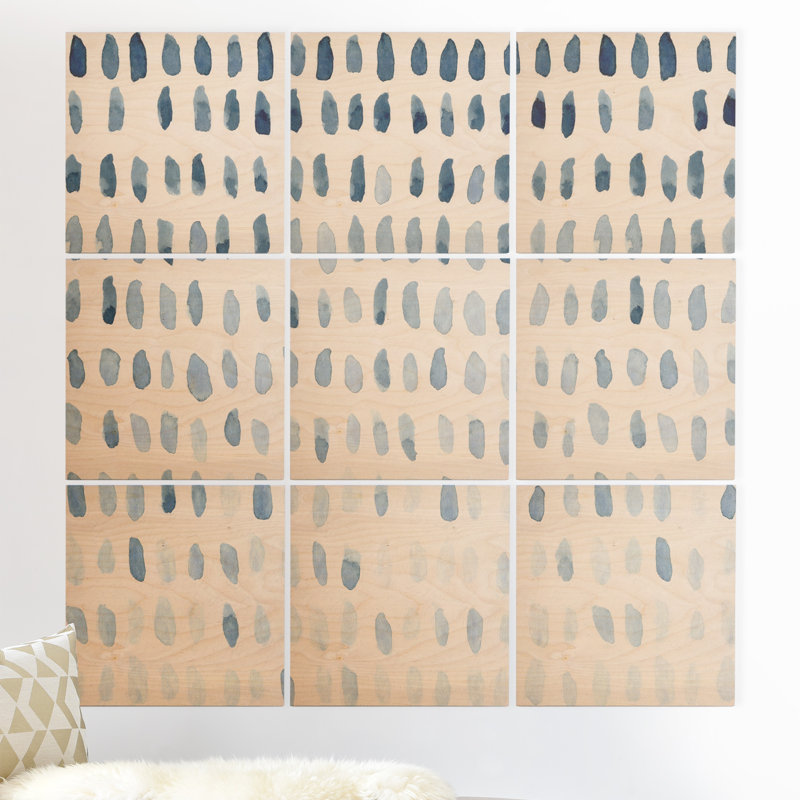 « preuve of life », impression à multiples images sur bois, H 48 po x l 48 po x P 0,5 po