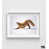White Framed