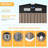 12' x 10' Outdoor Metal Storage Shed with Windows and Lockable Doors, Heavy-Duty Garden Tool Shed-119342429