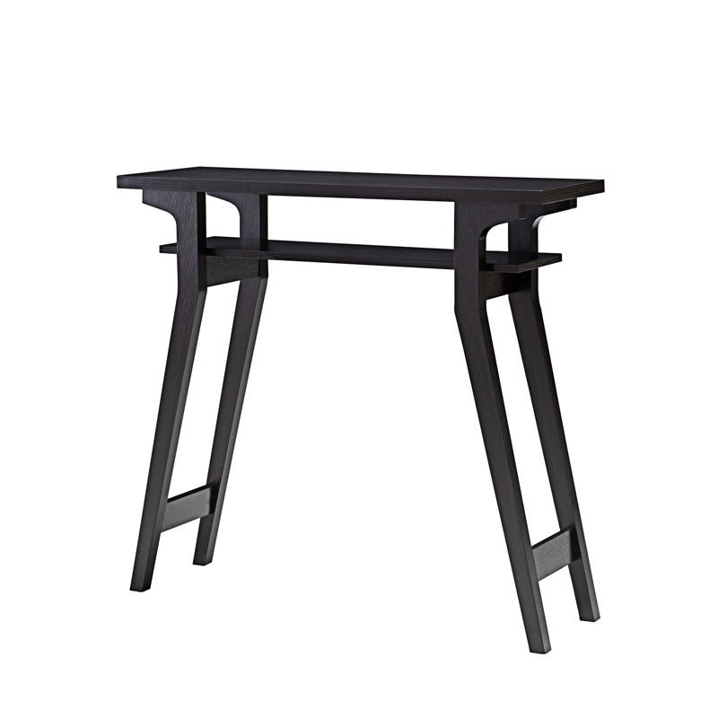 Amanee 36.02'' Console Table, Black, Black, 34" H x 36" W x 11.5" D