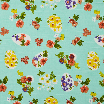 Napperon de Pâques imprimé 100% coton 2 pièces 13 po x 19 po