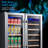 30 Inch Built-In or Freestanding Wine & Beverage Cooler, Dual Zone Refrigerator with LED Lighting, Holds 28 Bottles and 80 Cans