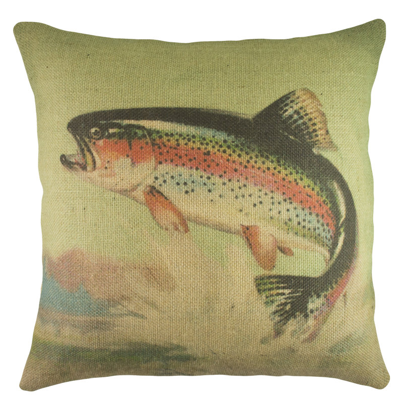 Jute / Sisal Reversible Throw Pillow