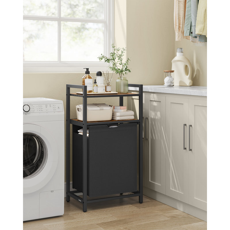 Metal Laundry Basket with Handles