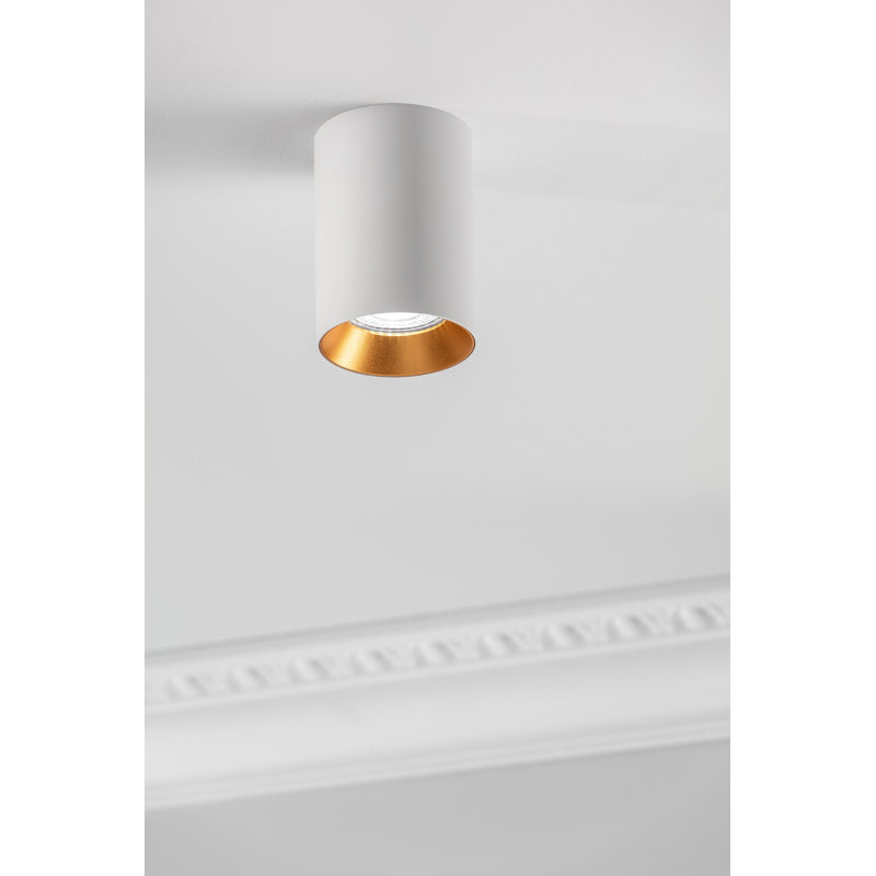 Casilda Flush Mount, White