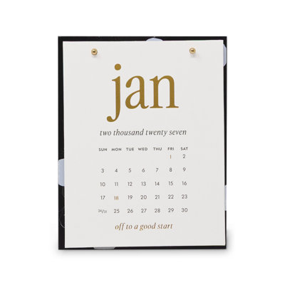 Desktop Calendar, Enchanted Dot