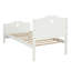 Lit plateforme en bois avec tête de lit-77292104
