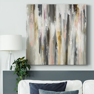 Color Ripple II - reproduction sur toile tendue