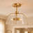 Lamar Glass Semi Flush Mount-1161982134