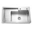 Pearlhaus 33'' L Stainless Steel Single Basin Kitchen Sink