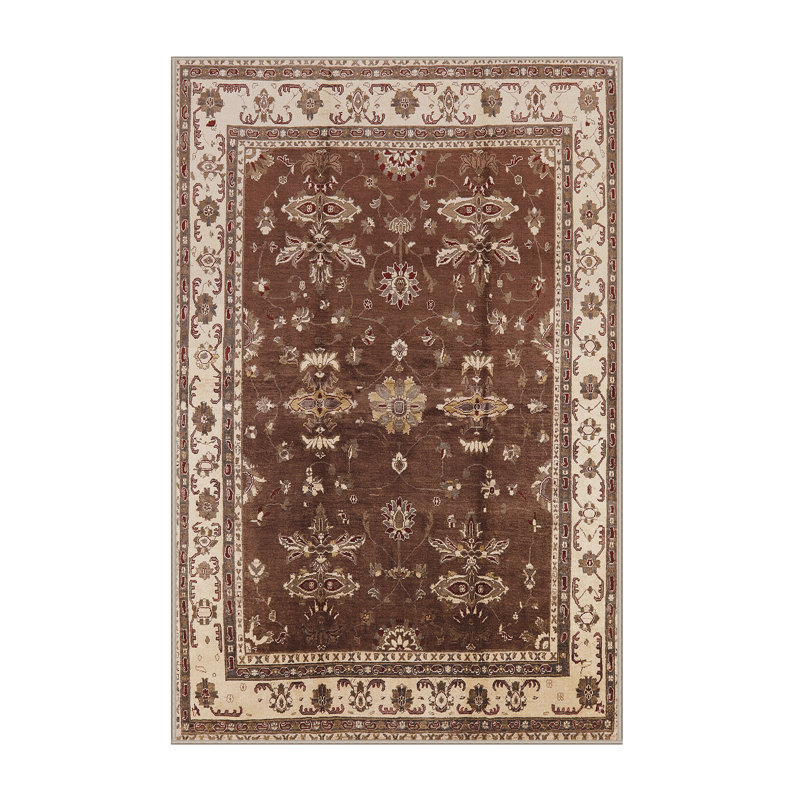 Tapis beige / brun Edmonton Edmonton, Rectangle 2 pi x 4 pi