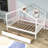 Ashiyah Full Storage Canopy Bed with Two Drawers -299420404