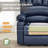 Power Recliner Lift Chair with Heat and Vibration Massage, Faux Leather-2067706749