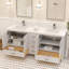 Base de meuble-lavabo double Rooh 71-92461906