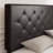 Vegan Storage Platform Bed with 4 Drawers and Adjustable Diamond Stitched Leather Headboard-1420914702-1434484895