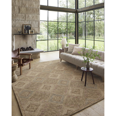 Kadidia Wool Geometric Indoor Rug