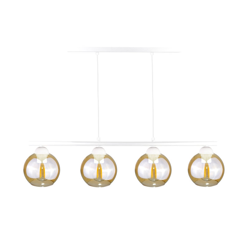 Bilha 4 - Light Kitchen Island Pendant, White