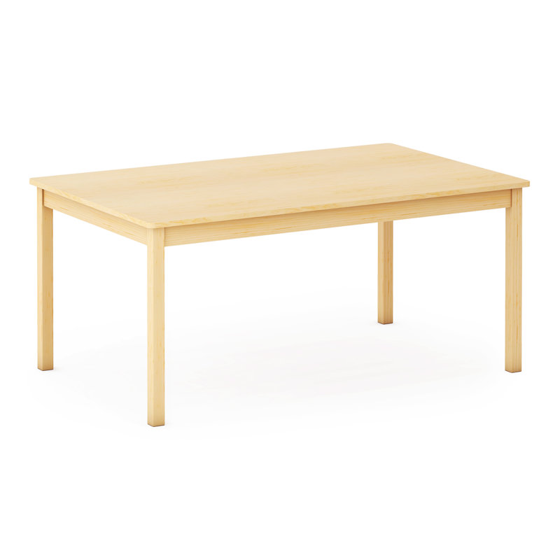 EdQ Classroom Table 30 x 48 with 22" legs, 22" H x 48" L x 30" W