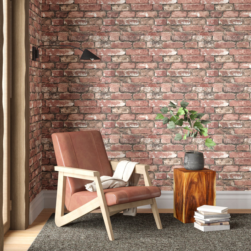 Iolan Non-Pasted Brick Wallpaper Roll