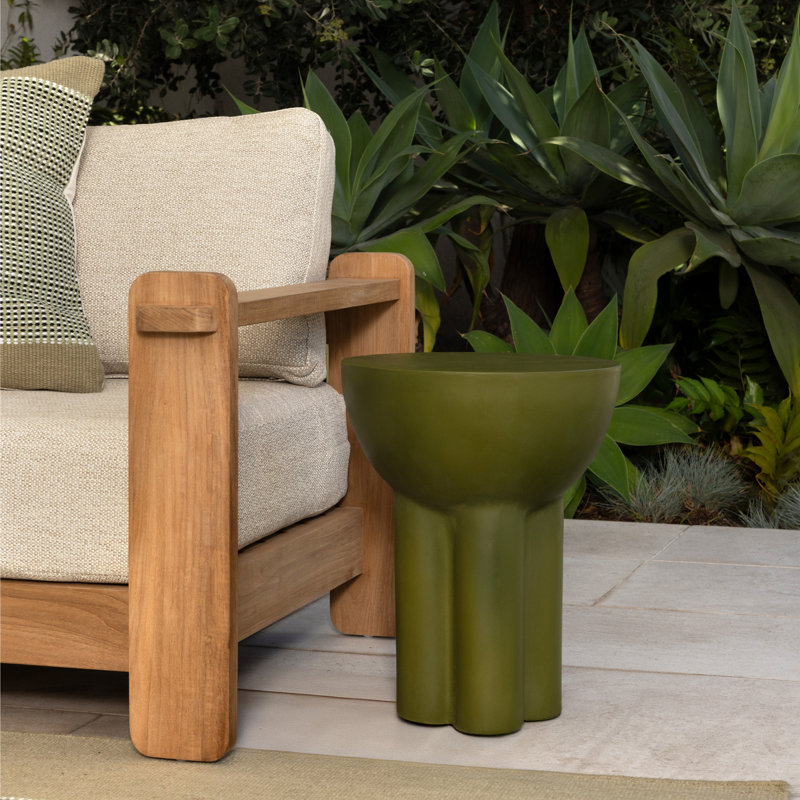 Rhett End Table Olive, Pastel Green