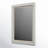 Adrianne Solid Wood and Rattan Rectangle Accent Mirror with Beveled Glass-232310709