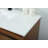 Rozell 40 " W Freestanding Standard 1 Single Vanity Bathroom Vanity With Engineered Marble Top-254055230