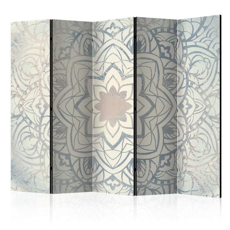 225cm W x 172cm H 5 - Panel  One Sided Room Divider Folding Room Divider