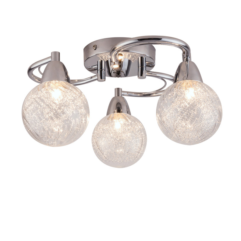 Lykens Glass Semi Flush Mount