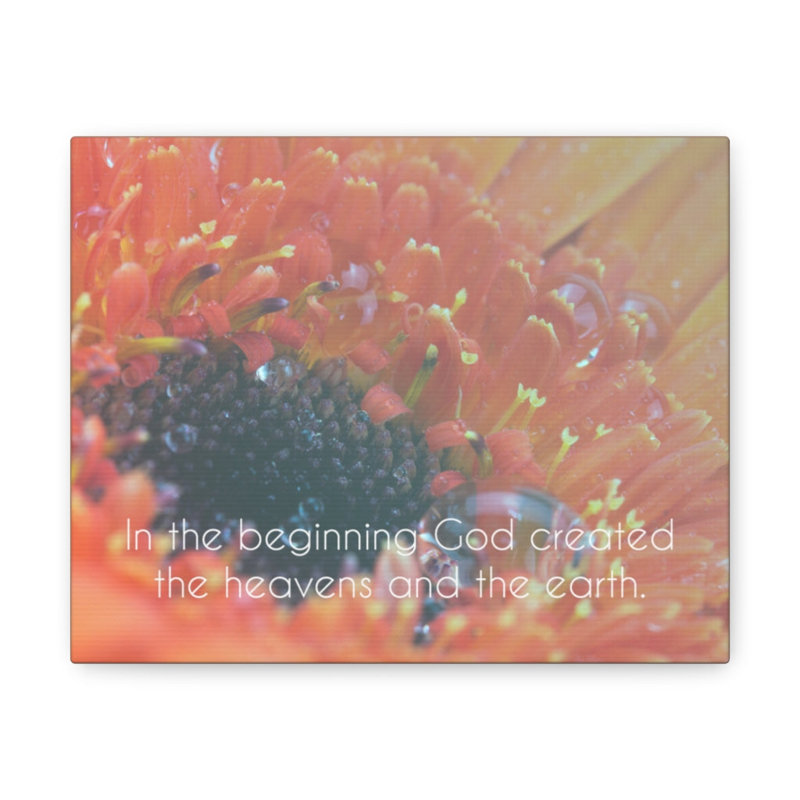 The Heavens And The Earth - Wrapped Canvas Print