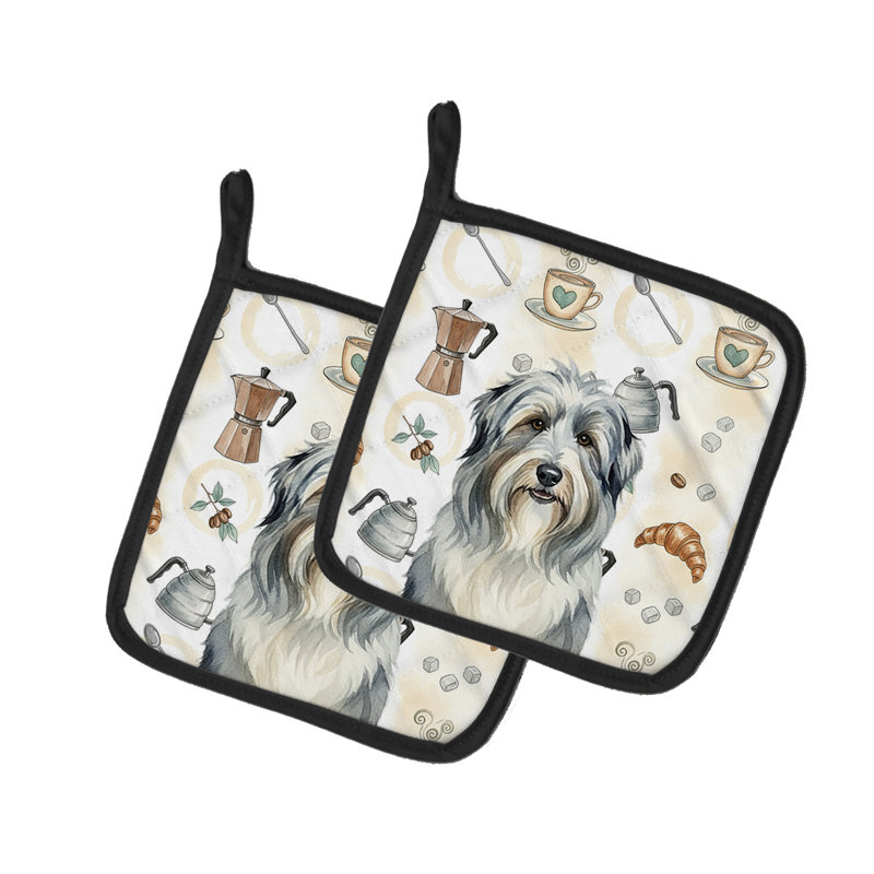 Paire de poignées bar Bearied Collie