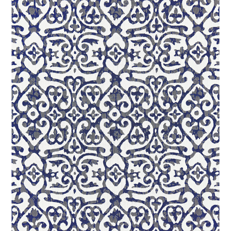 Tissu kediri d'été sans fin, Indigo