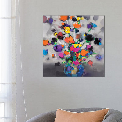 Floral Spectrum I by Scott Naismith - Wrapped Canvas Print
