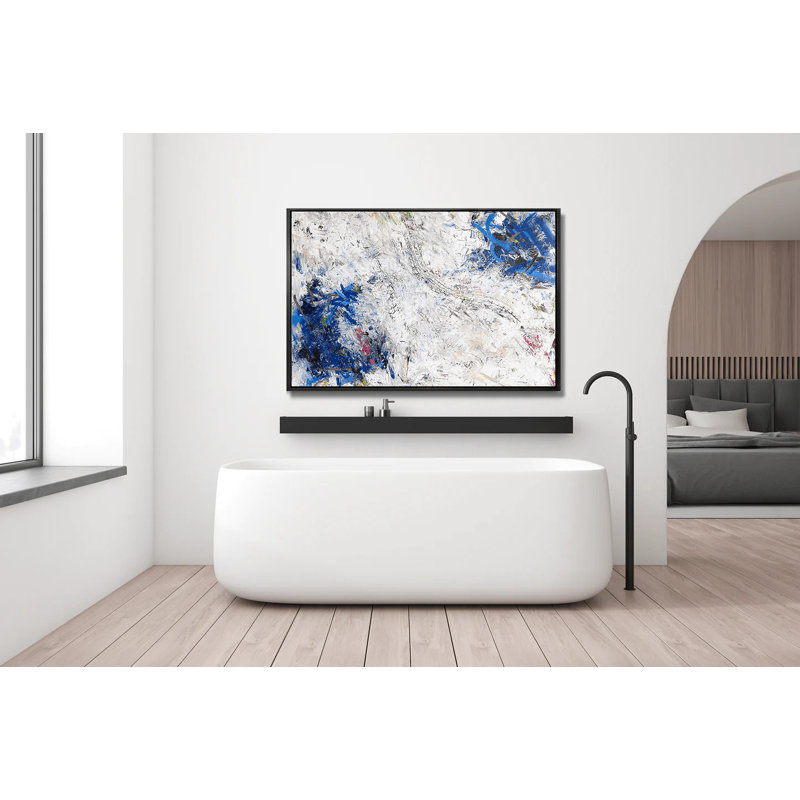 John Beard Collection''s Underneath It All On Giclee Canvas Hand Embellished Art, 40" H x 30" W x 2" D, Wrapped Canvas