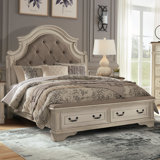 Monaghan Upholstered Storage Bed
