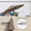 Brustrom 247cm Tilt Wall Mount Parasol-376069694