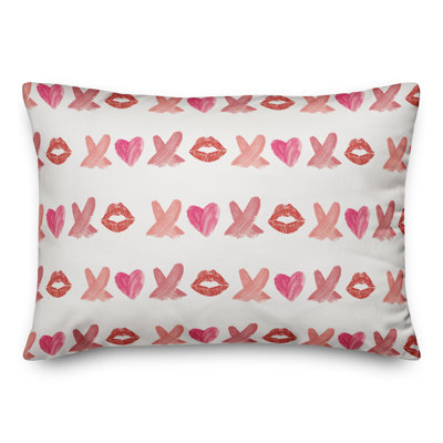 Coussin extérieur rouge à lèvres XO